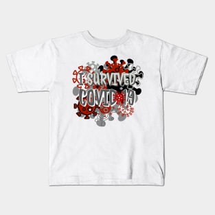 I Survived COVID-19! Kids T-Shirt